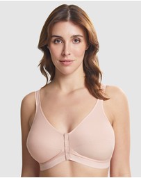 Royce Lingerie - Comfi Cotton Wirefree Press Stud Front Open Bra
