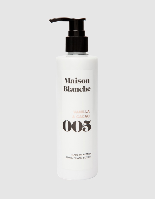 Maison Blanche - 005 Vanilla & Cacao - Hand Lotion
