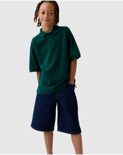 GAP - SS Pique Polo Relaxed - Teens