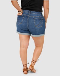 The Poetic Gypsy - Lorili Distressed Denim Short