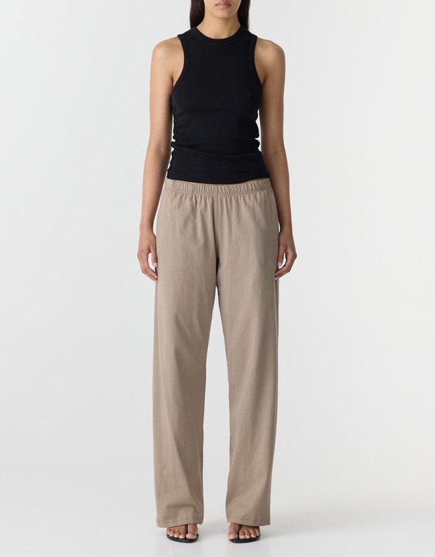 Bassike - Jersey Wide Leg Pants