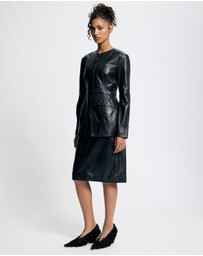 Lover - Rhodes 100% Leather Blazer
