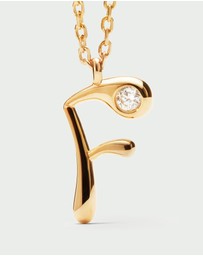 PDPAOLA - Initial 2026 F Pendant Necklace