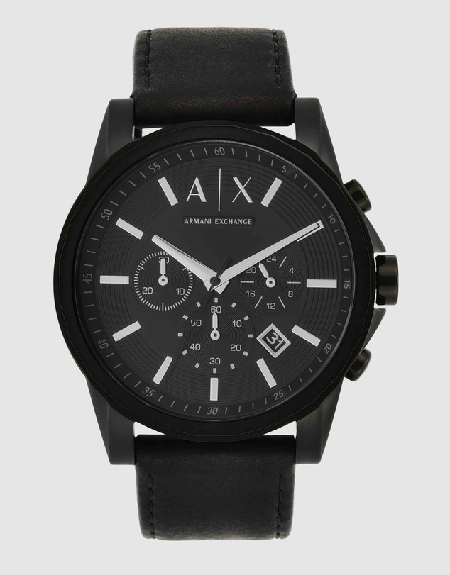 Armani Exchange - Black Chronograph Watch