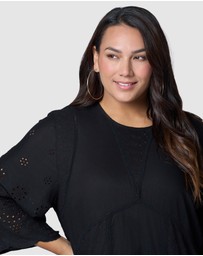 Sunday In The City - Rogue Broderie Mini Dress