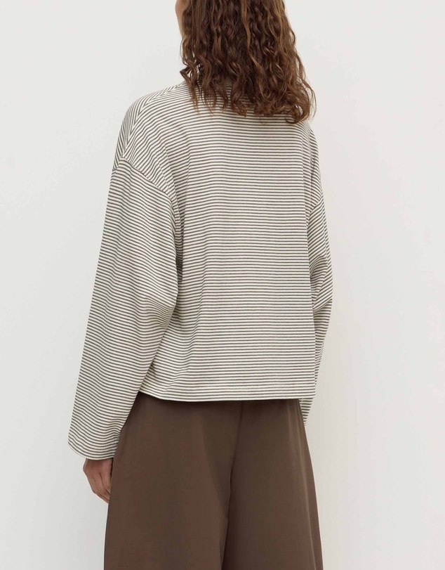 Assembly Label - Malone Stripe Wide Sleeve Tee