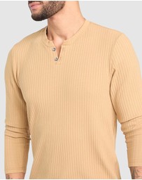 GUESS - Todd Long Sleeve Henley