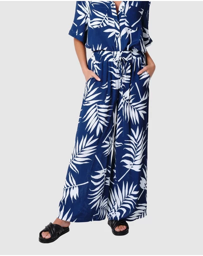 UNE PIECE - Linen Palazzo Pants