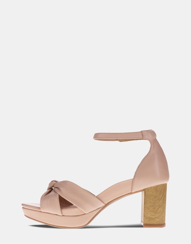 Mia Vita - Tatum Heeled Sandal - Sand