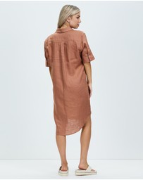 White By FTL - Hettie Shirt Dress