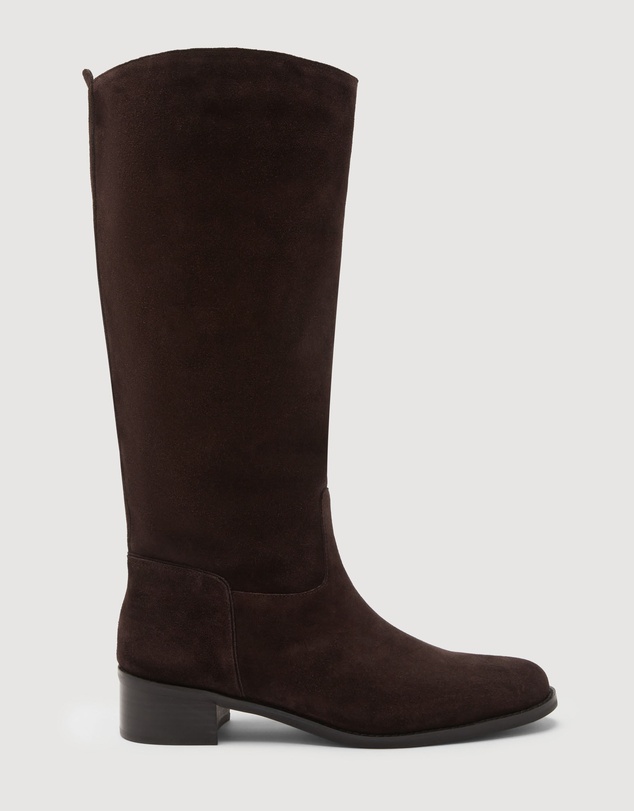 Assembly Label - Stevie Suede Riding Boots