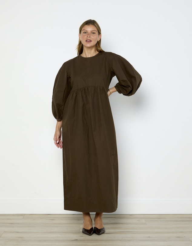 Cirkular - Pre-Loved - Caes Round Sleeve Maxi Dress