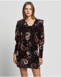 LENNI the label - Firefly Burnout Sleeved Dress
