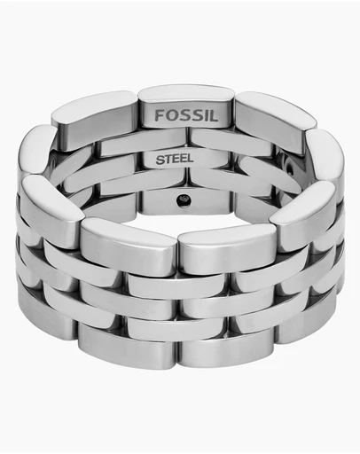 Fossil - Arden Silver Tone Ring