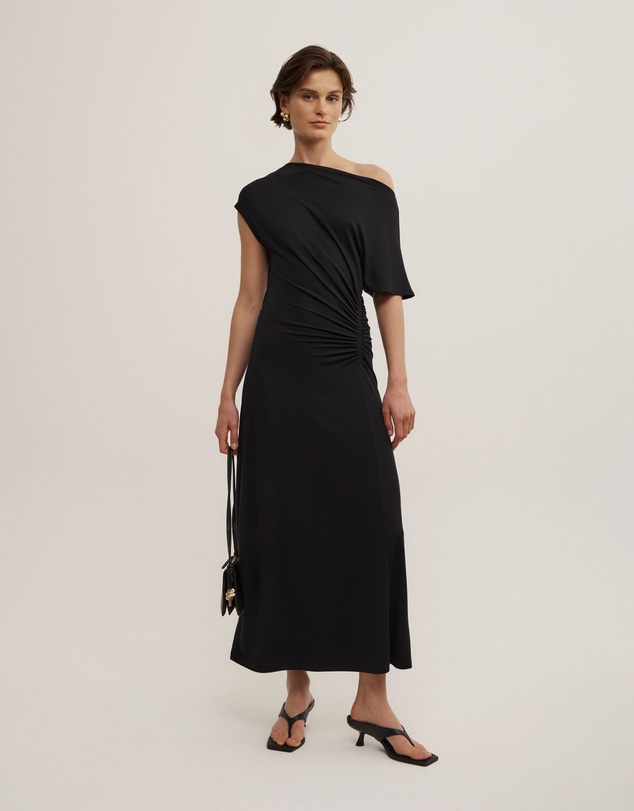 Witchery - Drape Asymmetric Jersey Dress
