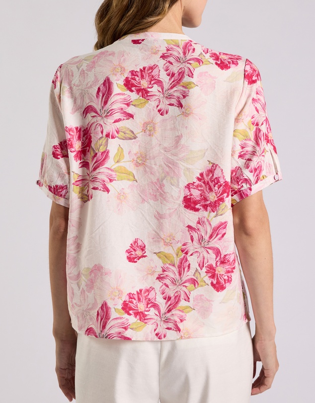 David Lawrence - Argon Linen Blend Blouse