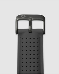 Maxum - Raglan Band Black Silicone Strap Black Buckle
