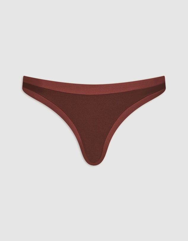 TALA - Contrast Mid Rise Bikini Bottoms