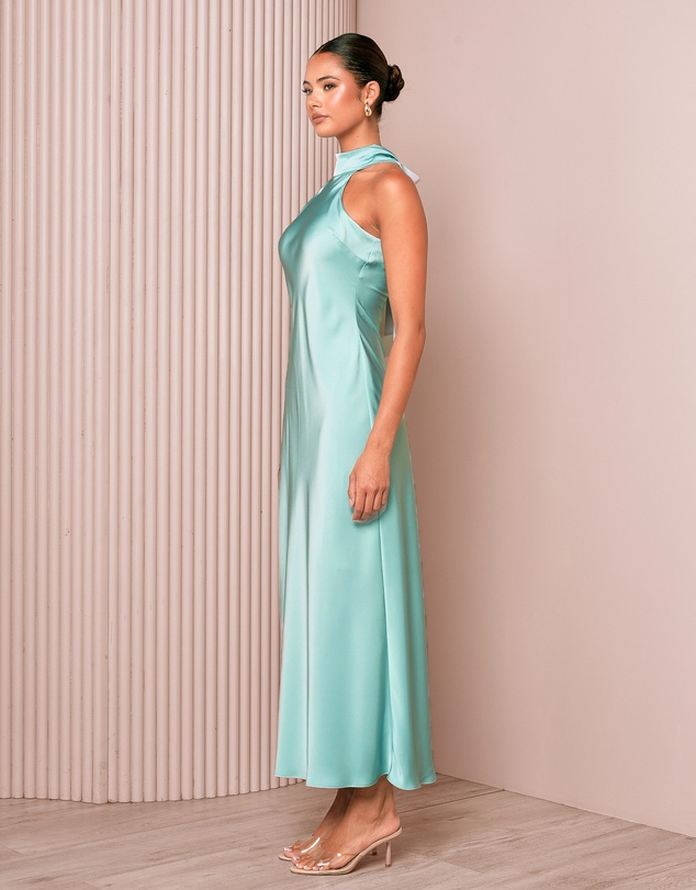 Azzurielle - Jayden High Neck Gown