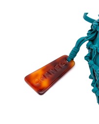 Pre-Loved by Azura Reborn - Pre-Loved Woven Lambskin Drawstring Pouch