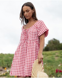 Petal & Pup - Dorothea Mini Dress - Red