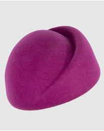 Max Alexander - Winter Felt Fuchsia Designer Hat