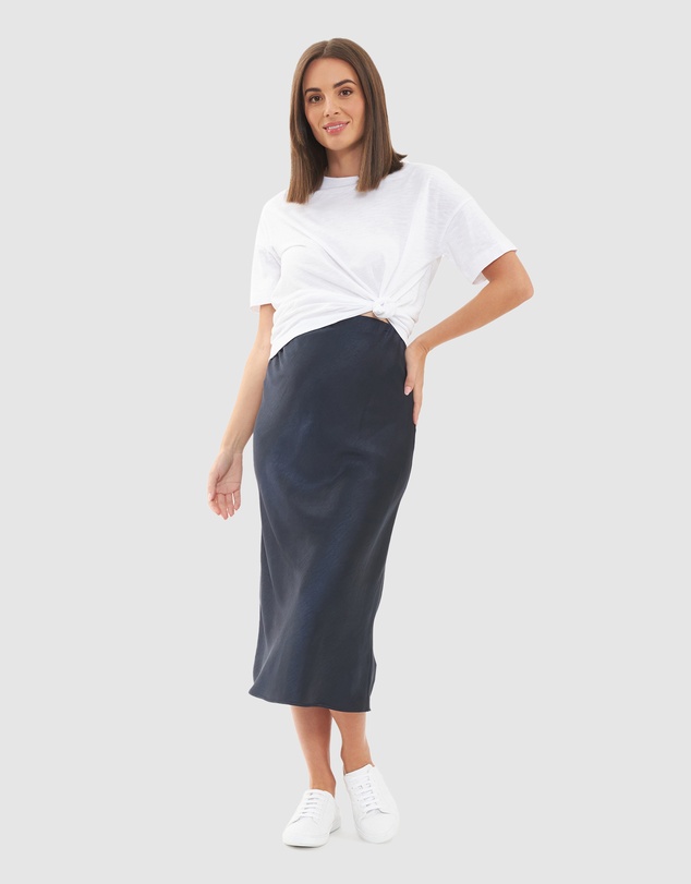Ripe Maternity - Lexie Satin Skirt