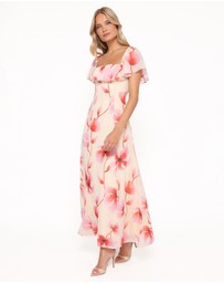 Petal & Pup - Kamie Maxi Dress - Pink Floral