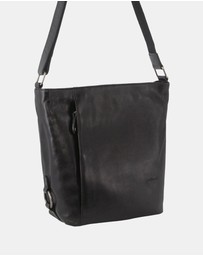 Milleni - Milleni Ladies Nappa Leather Crossbody Bag