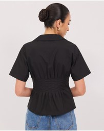 Calli - Liv Tucked Shirt