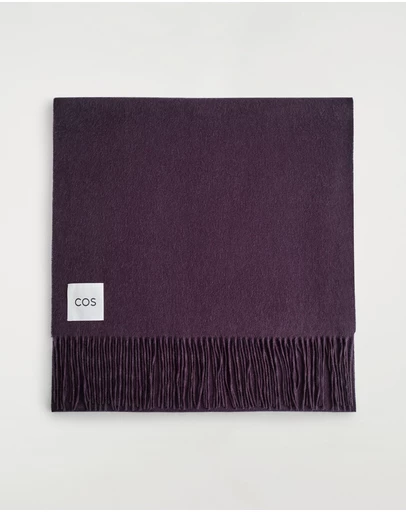 COS - Fringed Wool Scarf