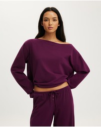 Cotton On Body - Dreamy Soft Boat Neck Long Sleeve
