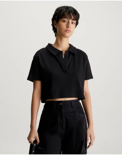 Calvin Klein Jeans - Relaxed Ribbed Polo Shirt