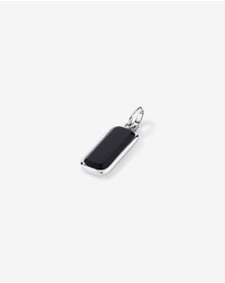 Michael Hill - Black Onyx Oblong Pendant in Sterling Silver