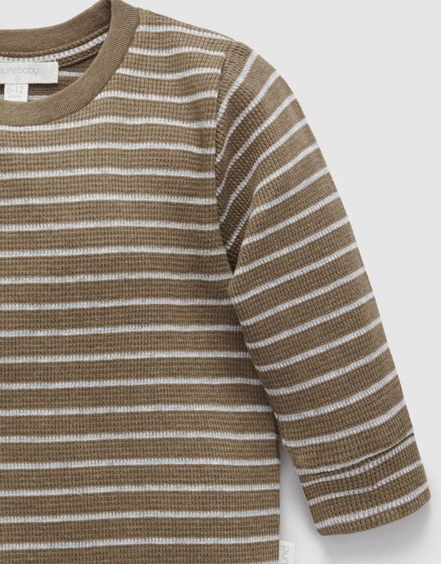 Purebaby - Waffle Top -Kids-Babies