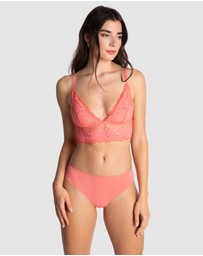 Passionata - Nina Unpadded Triangle Cup Longline Lace Bralette