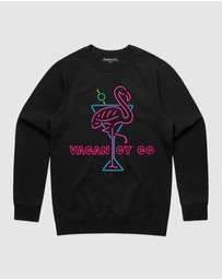 Vacancy Co - Flamingo Club Crewneck - Youth