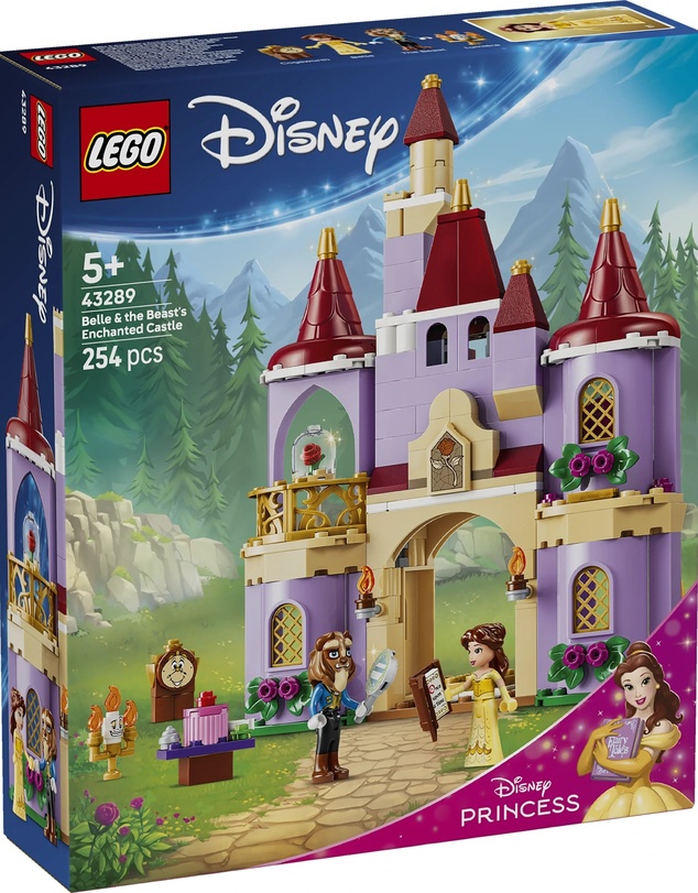 LEGO - 43289 Belle & the Beast's Enchanted Castle