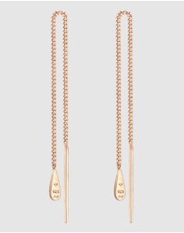 Elli Jewelry - Earrings Hanger Drop 925 Sterling Silver Rosegold