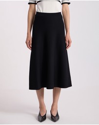 David Lawrence - Maven Knit Midi Skirt