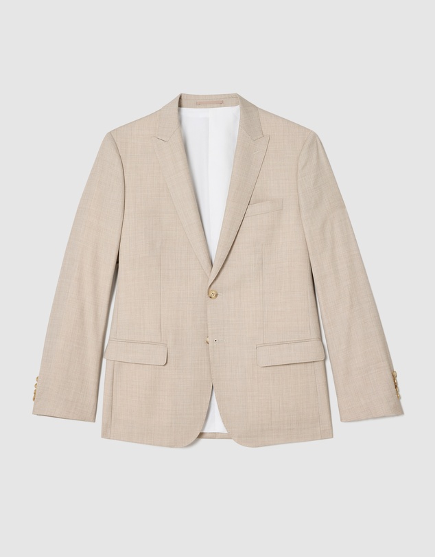 Politix - Wool Blend Regular Stretch Premium Tailored Jacket