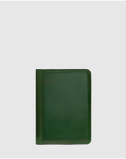 Republic of Florence - The Folio Green Leather A4 Compendium