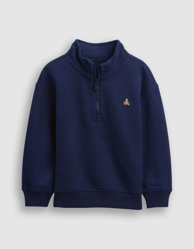 GAP - Brannan Icon Fleece Quarter-Zip - Babies-Kids