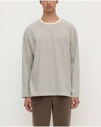 Assembly Label - Malone Stripe Long Sleeve Tee