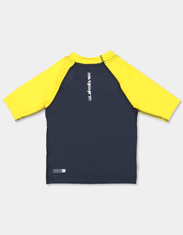 Quiksilver - Boys 2 to 7 Everyday UPF 50 Short Sleeve Rash Vest