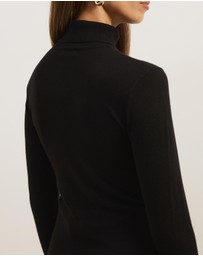Atmos&Here - Kate Wool Blend Turtle Neck Knit Jumper