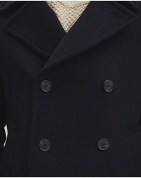 Country Road - Wool Blend Pea Coat