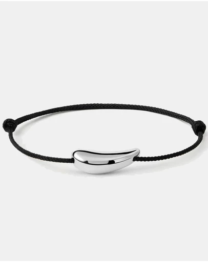 PDPAOLA - Orbit Cord Bracelet Silver