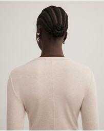 Witchery - Crew Rib Long Sleeve Top