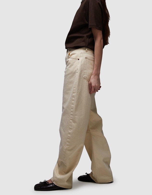 TOPSHOP - Barrel Mid Rise Jeans